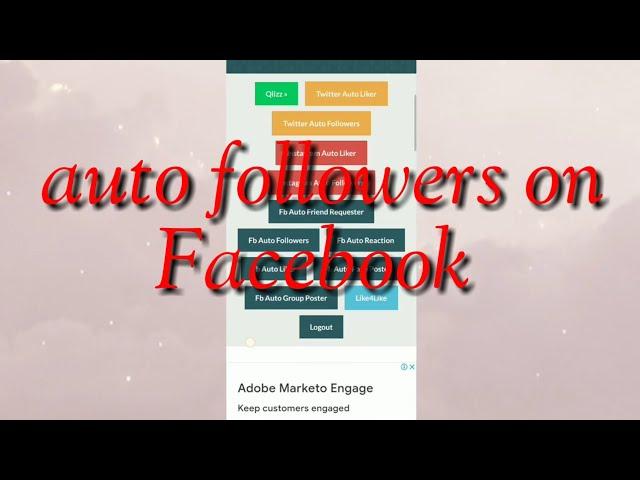 How to auto followers on Facebook easy way