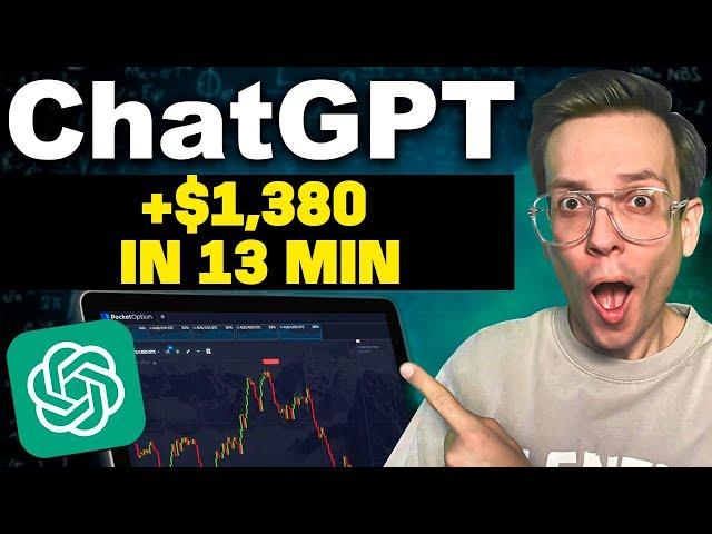 BEST TRADING STRATEGY | +$1,380 EARNED WITH CHAT GPT TRADES | AI BOT FOR TRADING