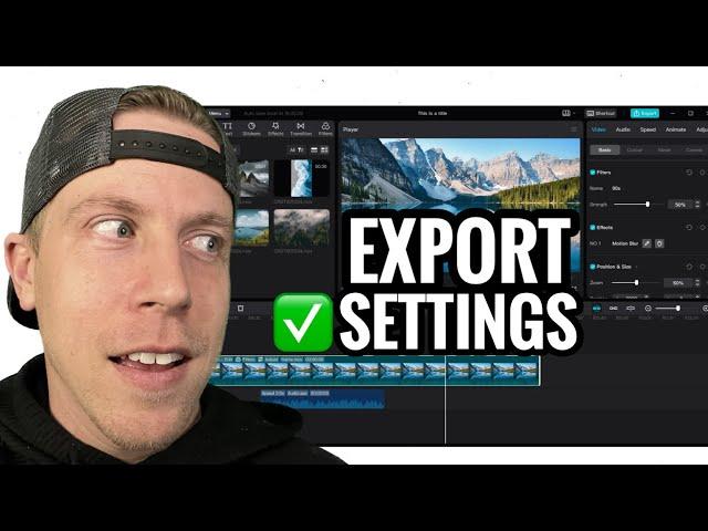 How to: Best Video Export Settings on CapCut PC