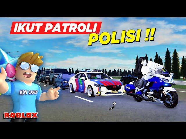 IKUT PATROLI POLISI DAN DIKAWAL KE VILLA !! ROLEPLAY SWID MIRIP CDID - Roblox Indonesia