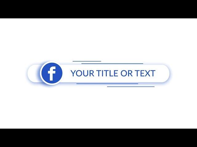 Green Screen New Facebook Lower Third 2022