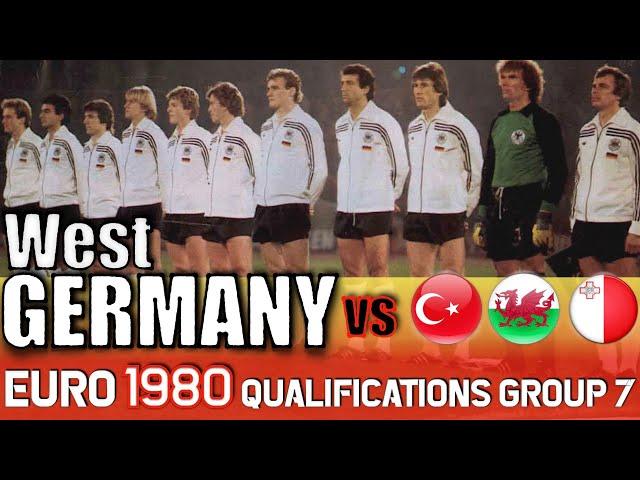 West Germany Euro 1980 All Qualification Matches Highlights | Road to Italy | Die Mannschaft