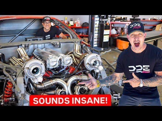 FINALLY TWIN TURBO FERRARI V12 STARTS & SOUNDS WILD ! *EMOTIONAL*