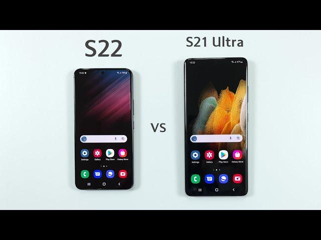 Samsung S22 vs Samsung S21 Ultra | SPEED TEST