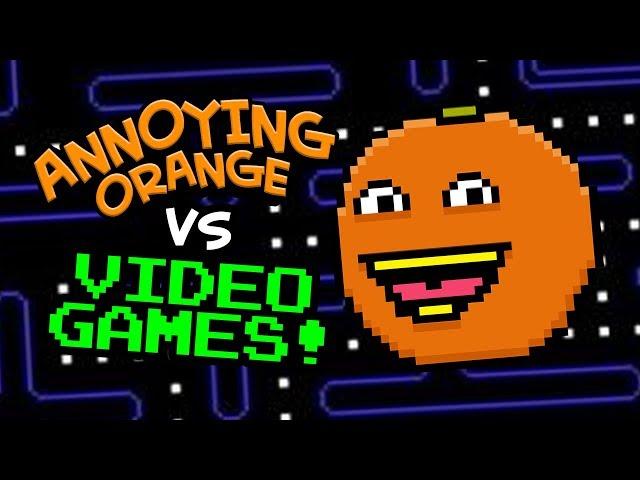 Annoying Orange vs Video Game Characters! (Supercut)