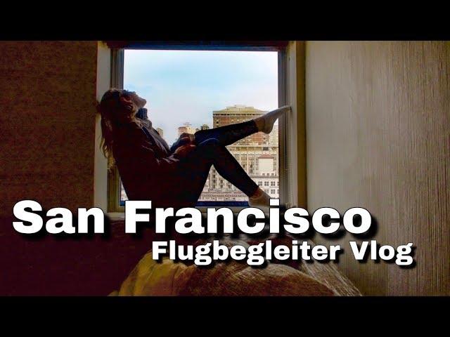 First Falafel & Raining Day in San Francisco - Flugbegleiter Vlog / andreaabaam