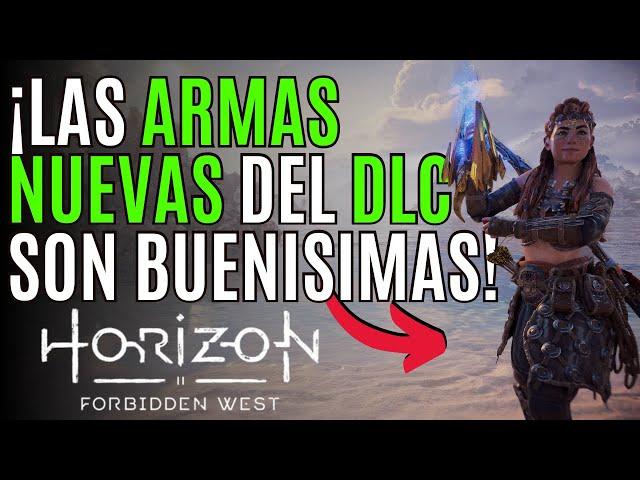  Que tal son las NUEVAS ARMAS de  HORIZON FORBIDDEN WEST BURNING SHORES ¿Valen la PENA?