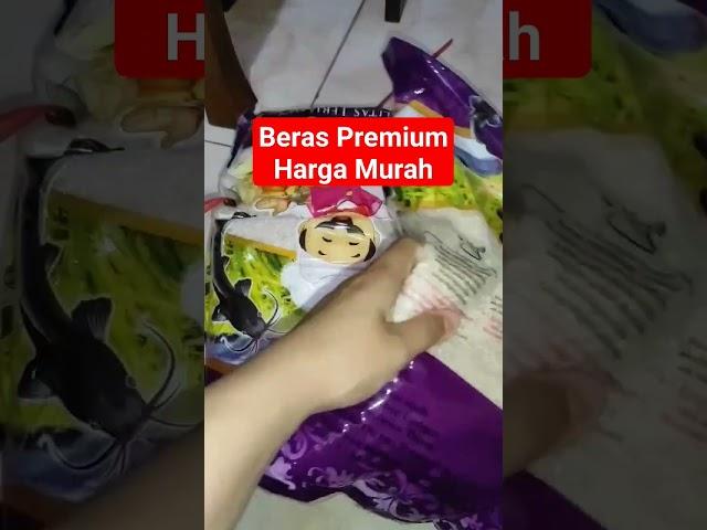 Beras Premium #beraspremium #berasmurah #makan #nasi #beras