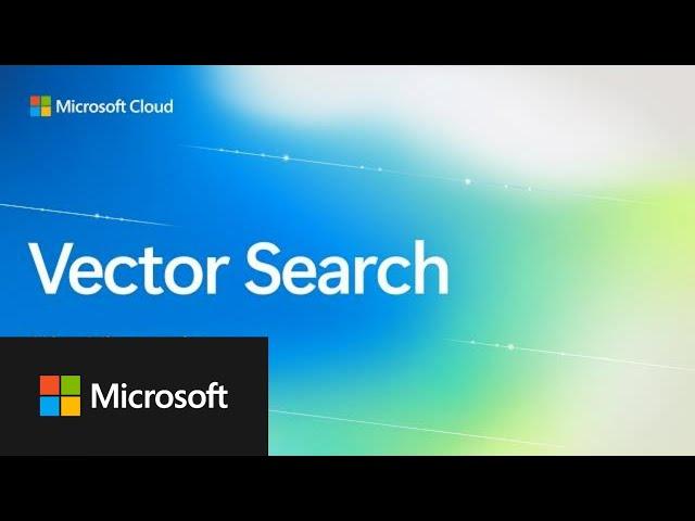 AI in a Minute: Vector Search