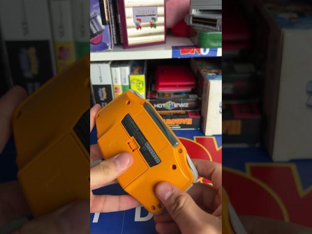 What would you play on this RARE Spice Orange Gameboy Advanced? #dkoldies #retrogamestore #shorts