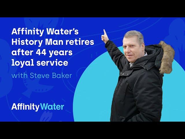 Affinity Water’s History Man retires after 44 years loyal service