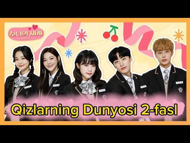 Qizlarning Dunyosi 2-fasl 4-qism o'zbek tilida koreys seriali @kreyzstv