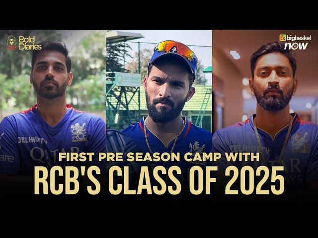 First Pre Season Camp with RCB's Class of 2025 | IPL 2025 | Bold Dairies