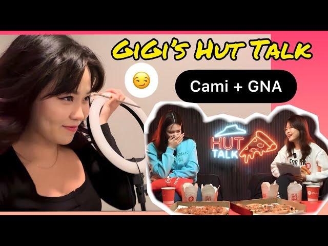 REACTION to Youtuber GNA & Cami | GiGi’s Hut Talk 