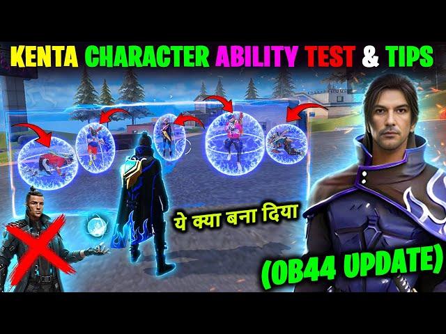 New KENTA Character Ability Test & Details | KENTA Tips & Tricks | How to use KENTA character |