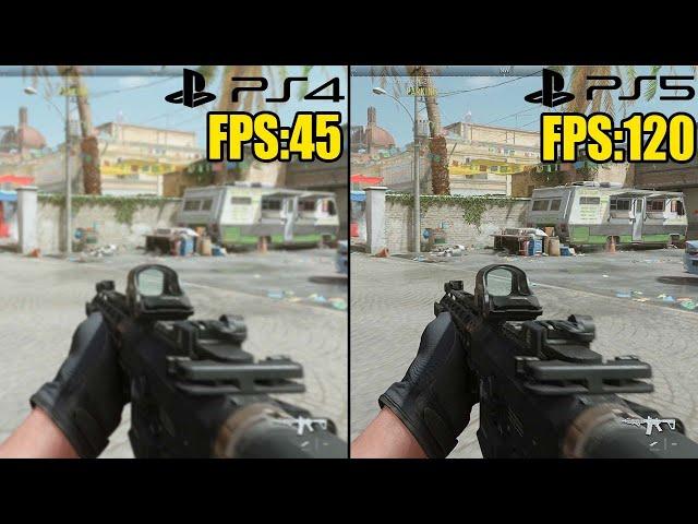 PS4 vs. PS5 COD: Modern Warfare II Multiplayer | Graphics and FPS Comparison