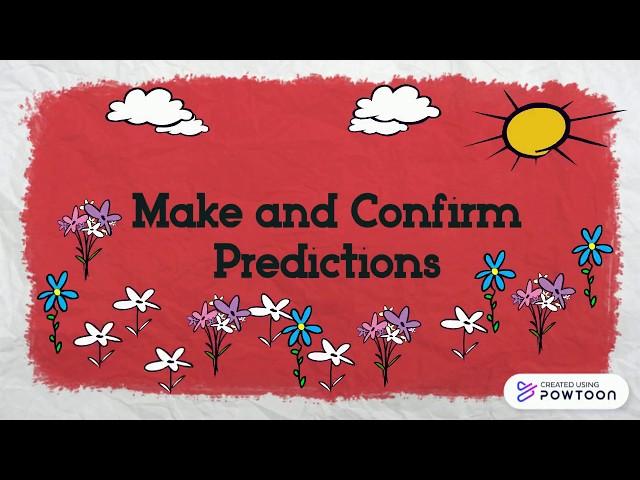 Make and Confirm Predictions