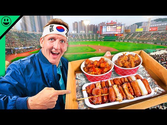 Why Korean Stadium Food DESTROYS American Stadium Food!! You’re Being Robbed!!