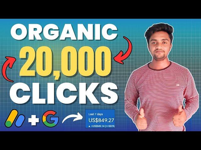  Get 20,000+ Organic Clicks From Google Daily * Free Website Traffic * Website Traffic *