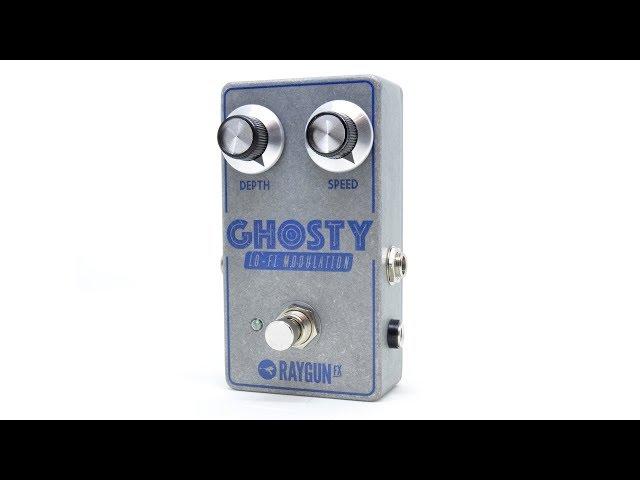 RAYGUN FX - Ghosty Mini Lofi Modulation FX Pedal 2018