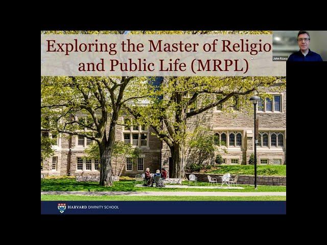 Harvard Divinity School Admissions 2025 | Exploring the Master of Religion and Public Life (MRPL)