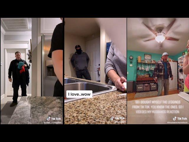 Husbands React To "TikTok/Amazon Leggings" | TikTok