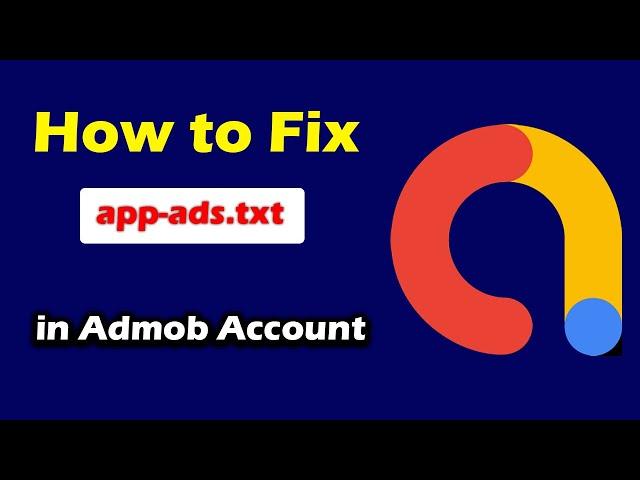 How to Fix app-ads.txt Issue in admob account ! Effect your Earning