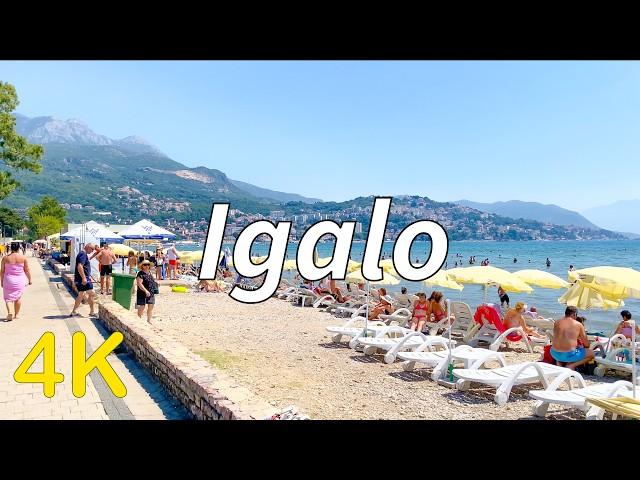 Igalo, Herceg Novi Montenegro 4K Walking Tour 2024