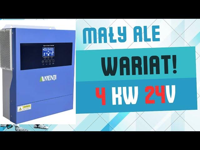 ANENJI ANJ 4000W 24V WIFI 60-500V INWERTER 4KW OFFGRID TEST NAPRAWDE FAJNEGO FALOWNIKA