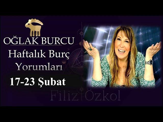 17 - 23 Şubat 2025 (8nci Hafta) Oğlak Burcu Yorumları / #burcyorumları