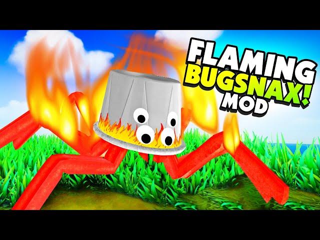 New MODDED Bugsnax is a FLAMING SPIDER! - Bugsnax