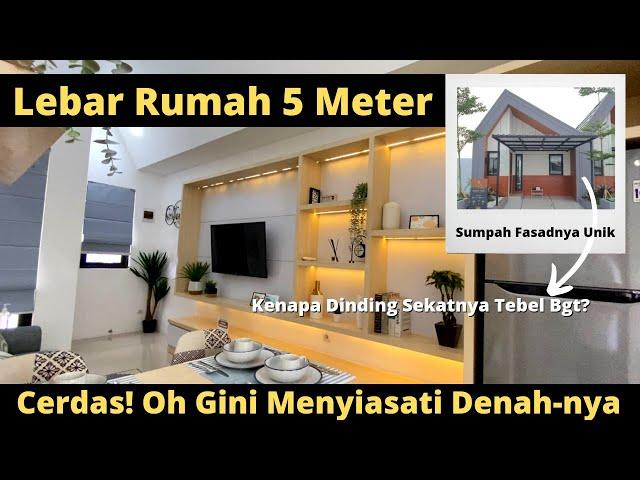 Jago Atur Denahnya  Rumah 5x12 Dinding Sekat Tebel Banget