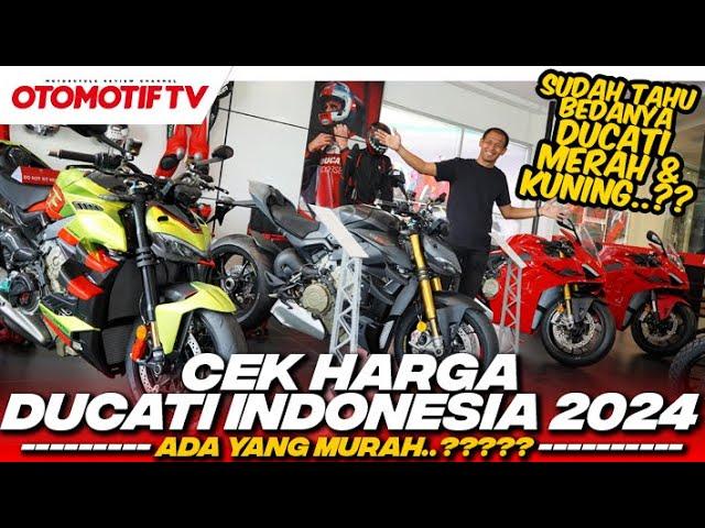 GREBEK SHOWROOM DUCATI INDONESIA..!!! KUPAS MODEL TERMURAH SAMPAI TERMAHAL | Otomotif TV