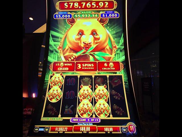 $88 BET HUGE JACKPOT HANDPAY WIN TRIPLE SUPREME MULTIPLE BONUS - TAMPA HARD ROCK - $1 Denom