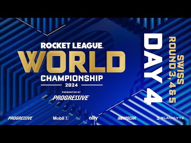 Rocket League World Championship 2024 | Day 4 | Swiss Round 3, 4 & 5