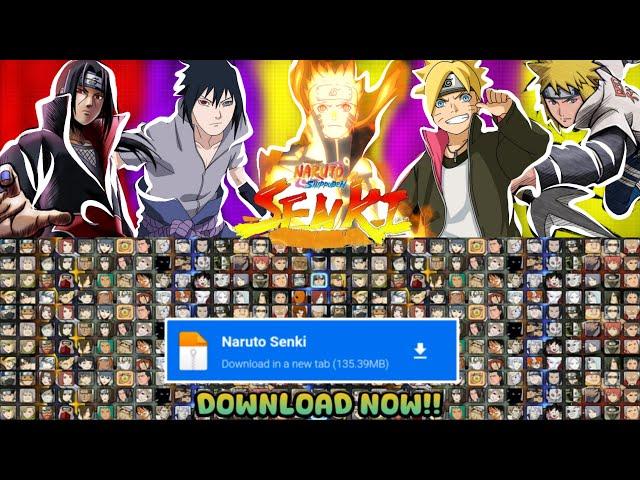 Naruto Senki Mod Full Characters 200mb Only