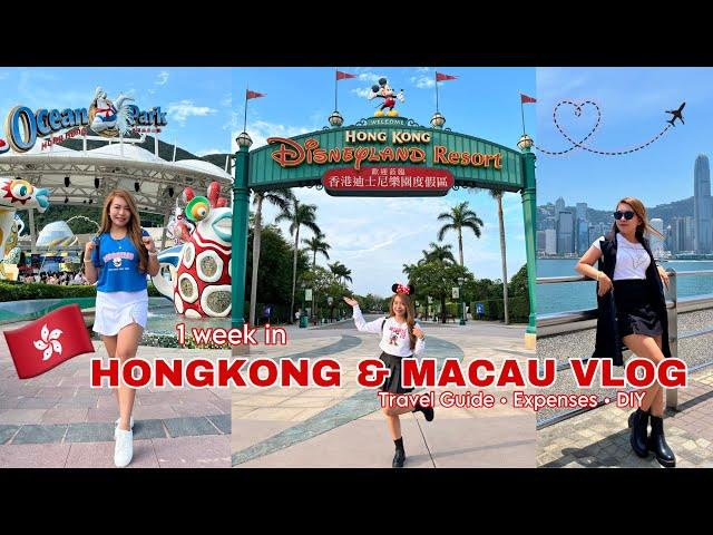 HONGKONG & MACAU VLOG 2024•Travel Guide•Expenses•Pasalubong