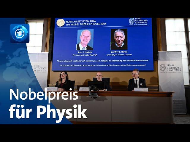 KI-Grundlagenforschung: Physik-Nobelpreis für Hopfield und Hinton