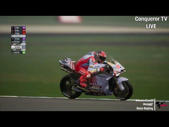 Marc Marquez Vs Pecco BagnaiaSprint Race MotoGP Phillip Island #AustralianGP 2024