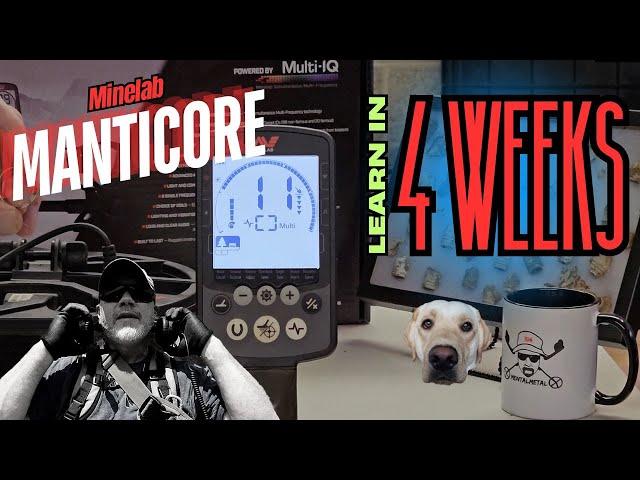 Learn The Minelab Manticore in Only 4 Weeks! (For Beginners)