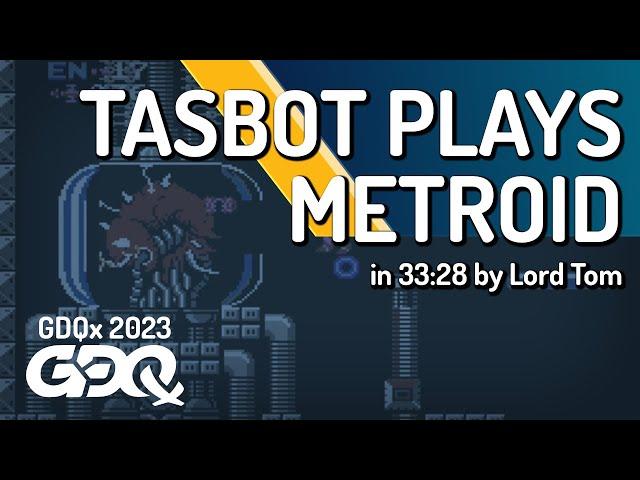 TASBot plays Metroid by Lord Tom in 33:28 - Games Done Quick Express 2023