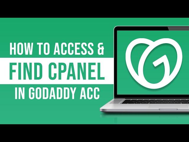 How to Access and Find cPanel in GoDaddy Account (2024)