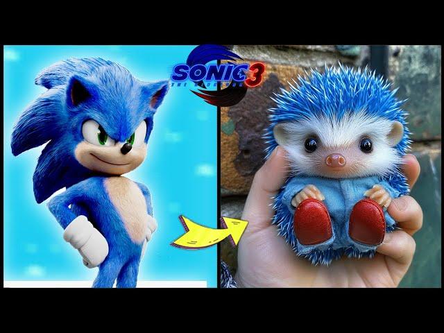 Sonic the Hedgehog 3 Characters As Baby In Real Life!