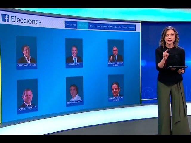 Facebook y Noticias Caracol muestran en tiempo real datos sobre candidatos  | Noticias Caracol