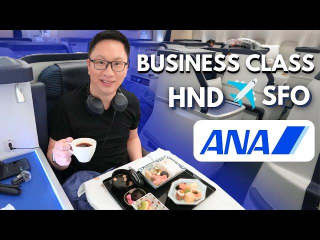 ANA "Old" Business Class: Worth Trying?! | HND ️ SFO | Boeing 777-300ER