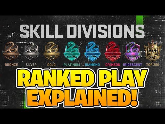 MW2 RANKED PLAY EXPLAINED! How Ranks Work in MW2!