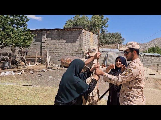 Threatening Hamza's mother by Fatemeh due to her complicity with Zainab's father