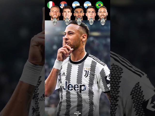 Di Gregorio VS Vlahovic VS Gonzalez VS Dybala VS Neymar Jr  Join Juventus Challenge #shorts