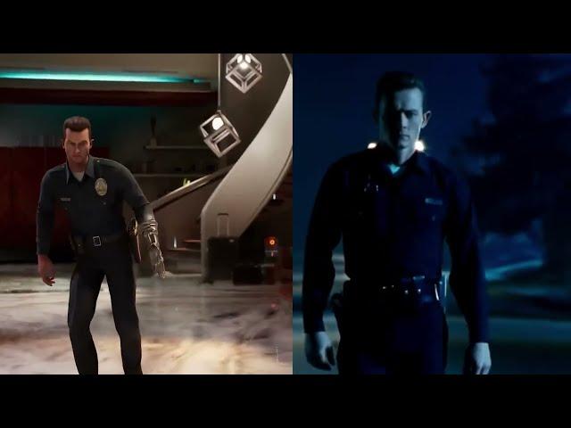 T-1000 NEW Intro Animation Reference & Easter Eggs MK1 - Mortal Kombat 1