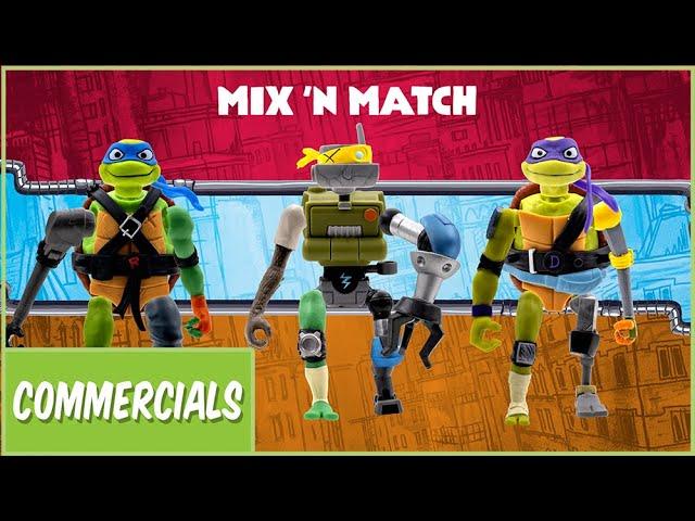 TMNT Mix 'N Match Figures || 30s TVC || Imports Dragon